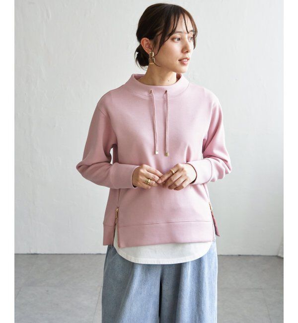 ikka「【雑誌InRed4月号掲載】GOKU楽カノコダンボールプルオーバー【親子コーデ】」|パーカー|