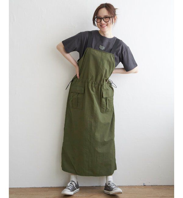 Lbc with Life「ミニロゴ刺繍Tシャツ」|Tシャツ・カットソー|