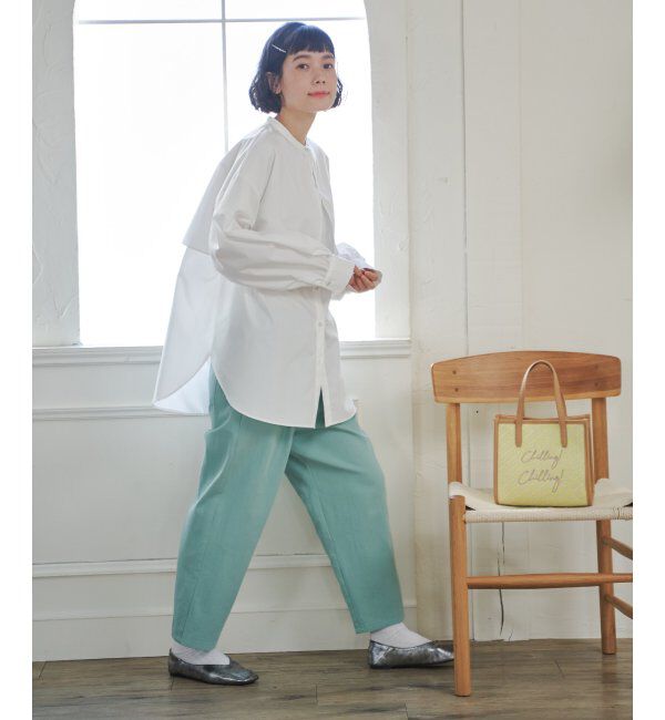 Lbc with Life「コットンゆるテーパードパンツ」|その他|