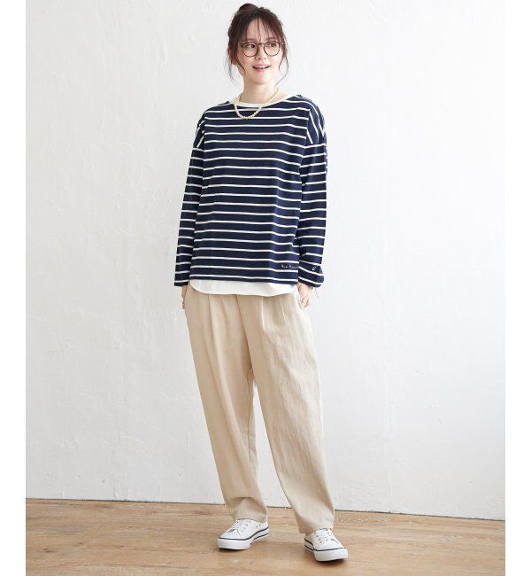 Lbc with Life「コットンゆるテーパードパンツ」|その他|