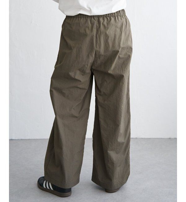 Lbc with Life「ナイロンギャザーワイドパンツ」|その他|