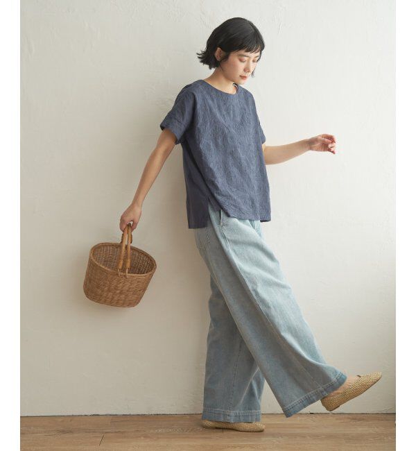 Lbc with Life「ペイズリーシシュウブラウス」|シャツ・ブラウス|