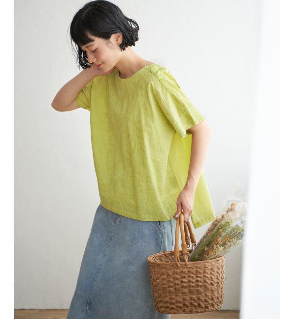 Lbc with Life「ペイズリーシシュウブラウス」|シャツ・ブラウス|