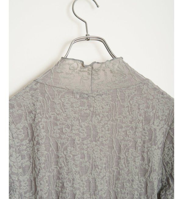 Lbc with Life「ジャカード切り替えシアーロンT」|Tシャツ・カットソー|