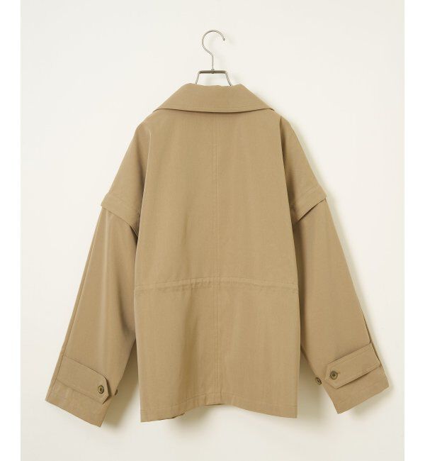 Lbc with Life「袖取り外しミドルコート」|その他|