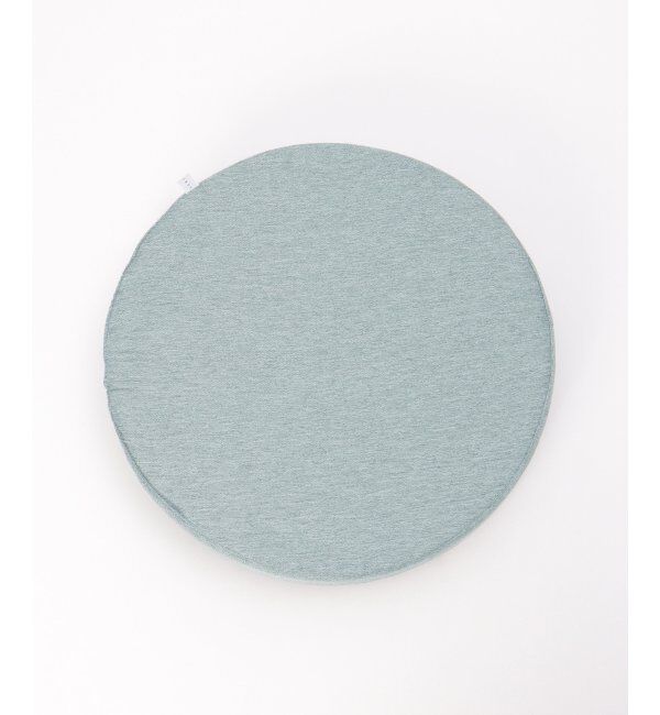 Lbc with Life「スラブ&ヘリンボンシートクッション ラウンド H8cm」|クッション・クッションカバー|