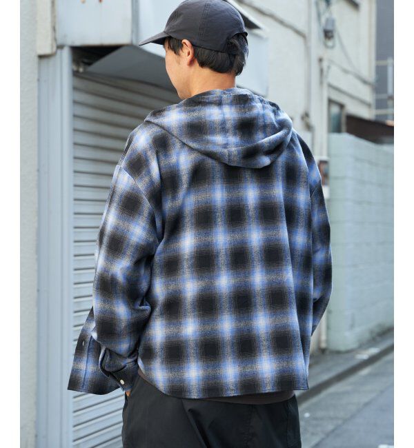 VENCE share style「BEVERLY HILLS POLO CLUB ネルチェックシャツパーカー」|シャツ・ブラウス|
