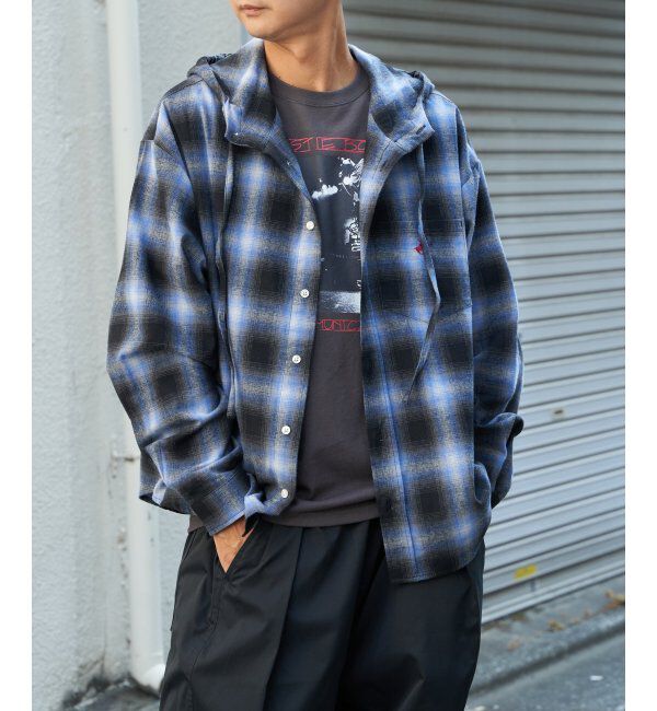 VENCE share style「BEVERLY HILLS POLO CLUB ネルチェックシャツパーカー」|シャツ・ブラウス|