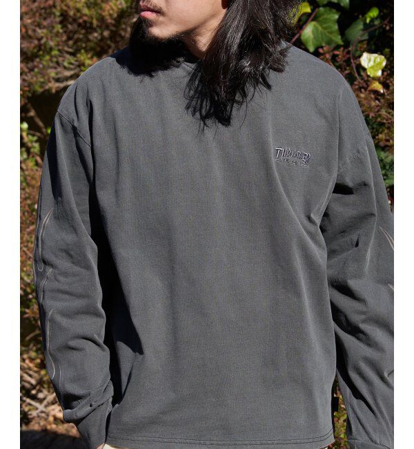 VENCE share style「THRASHER スラッシャー ピグメントロンT」|Tシャツ・カットソー|