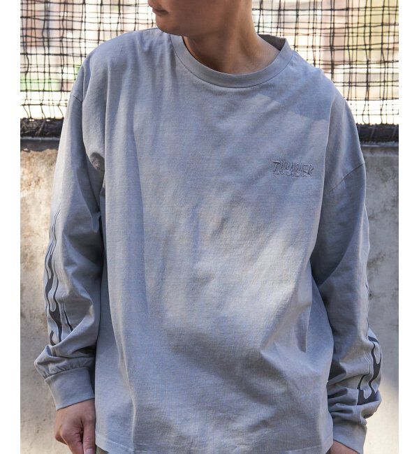 VENCE share style「THRASHER スラッシャー ピグメントロンT」|Tシャツ・カットソー|