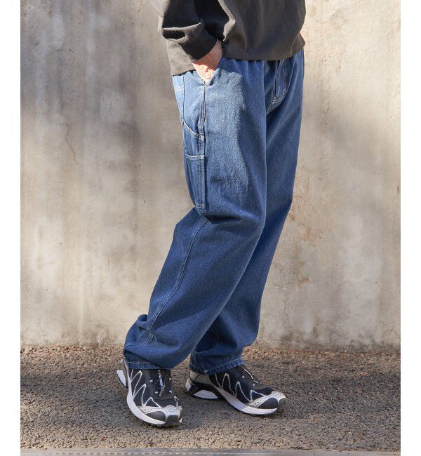 VENCE share style「デニム・キャンバスペインターパンツ」|カーゴ|