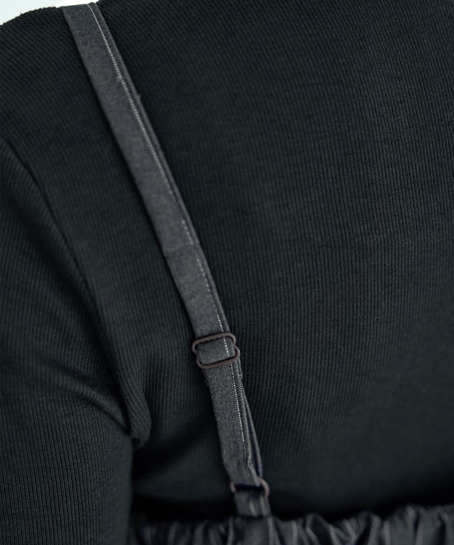 STYLE DELI「ピンストライプ柄キャミ型ジャンパースカート」|ワンピース|