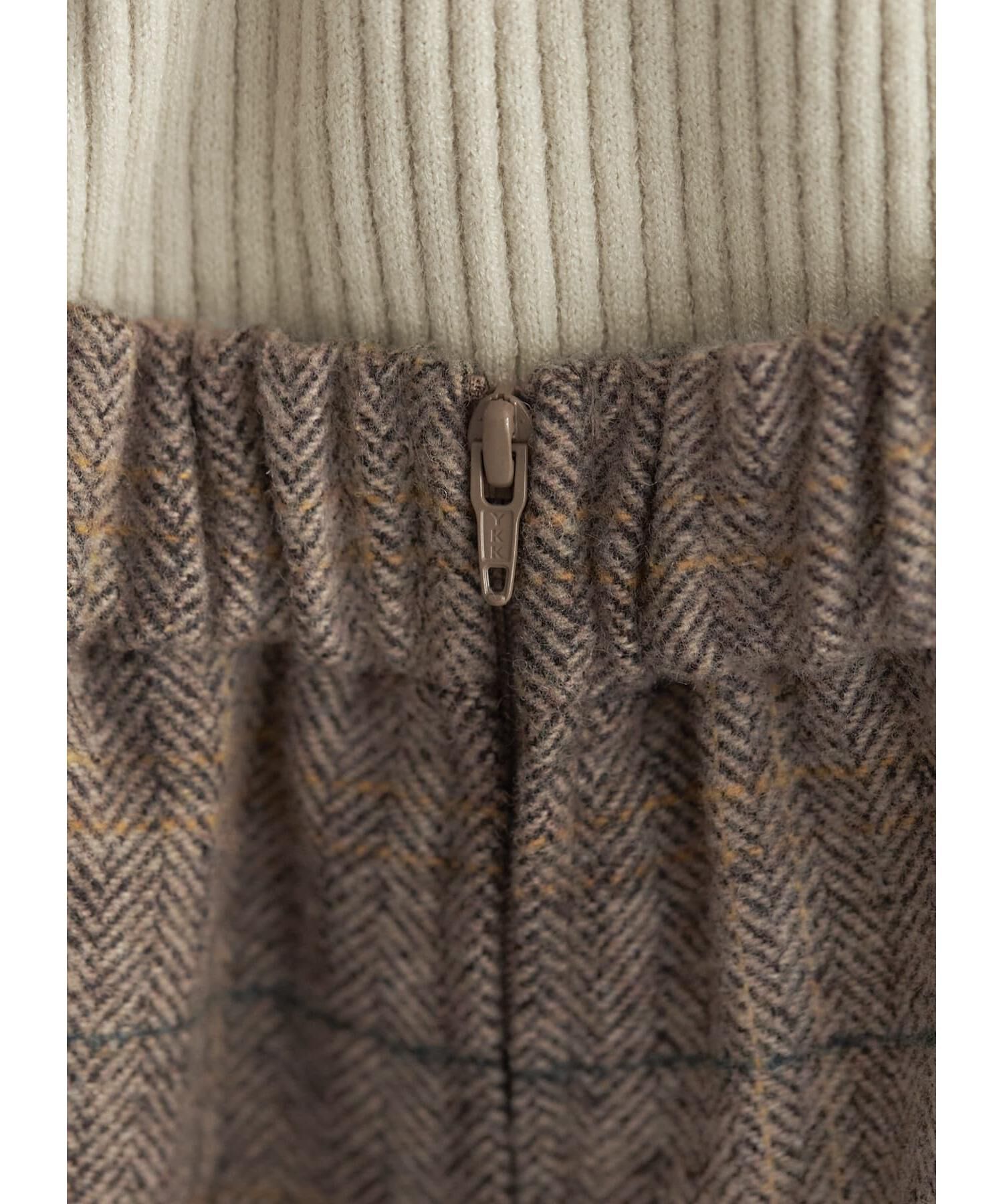 STYLE DELI「へリンボーンマーメイドジャンバースカート」|ジャンパースカート|