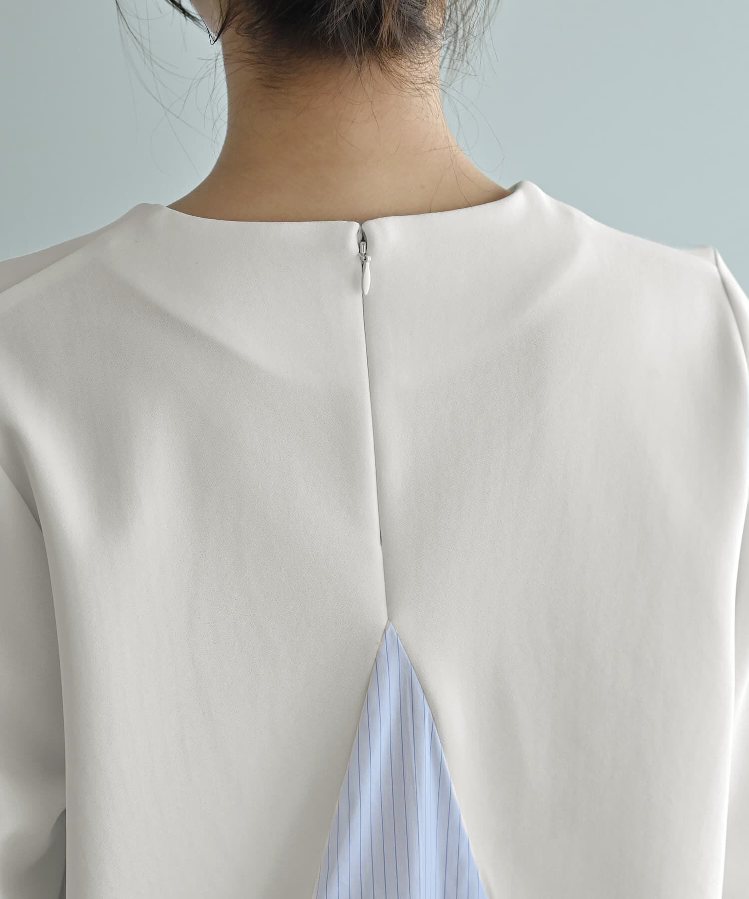 STYLE DELI「【Kana Oyama&times;BLK001】バックシャツ生地トップス／DELI size」|Tシャツ・カットソー|