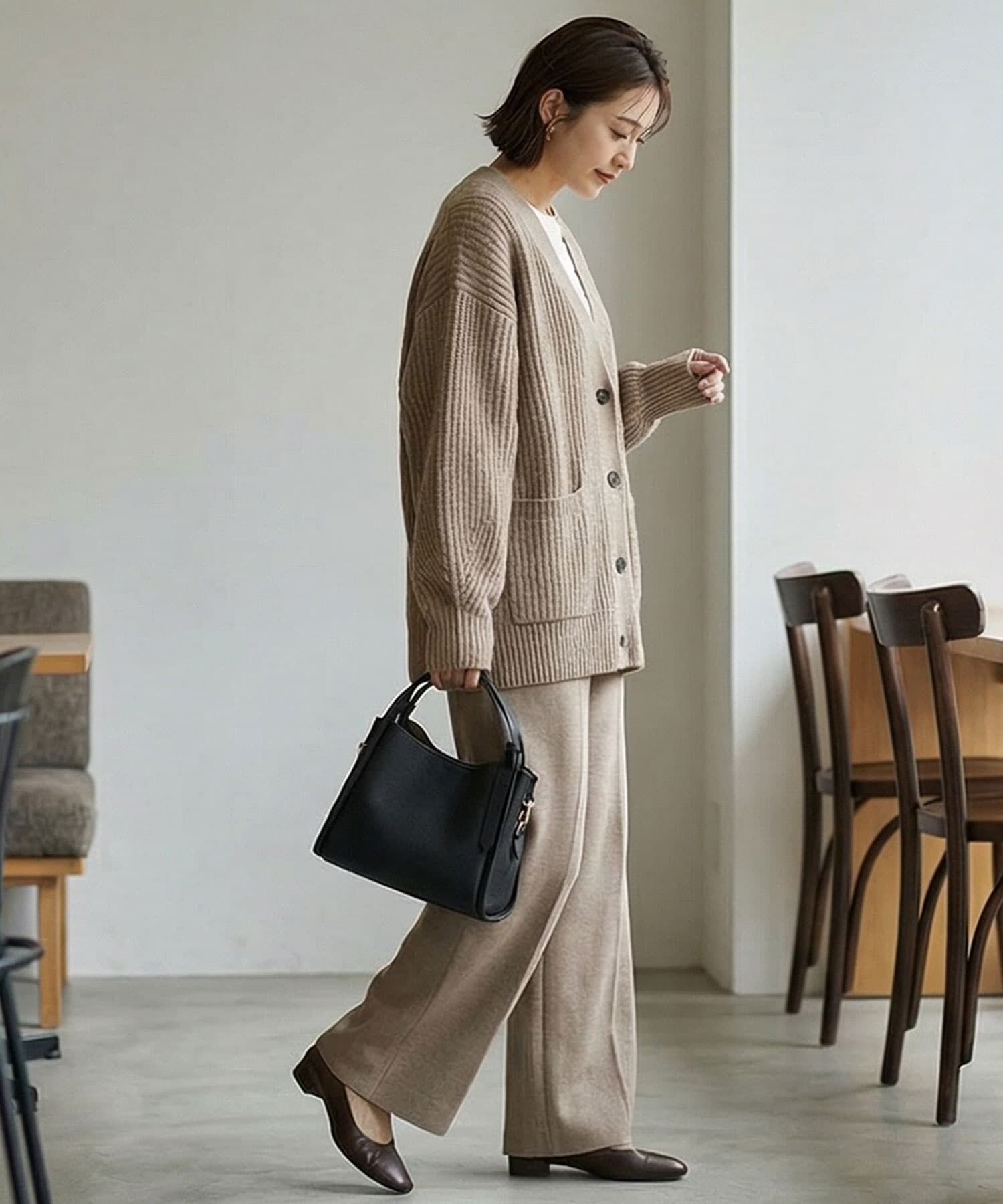 STYLE DELI「【DELI by】本革2WAYスリムハンドルショルダーバッグ」|ショルダー・メッセンジャー|