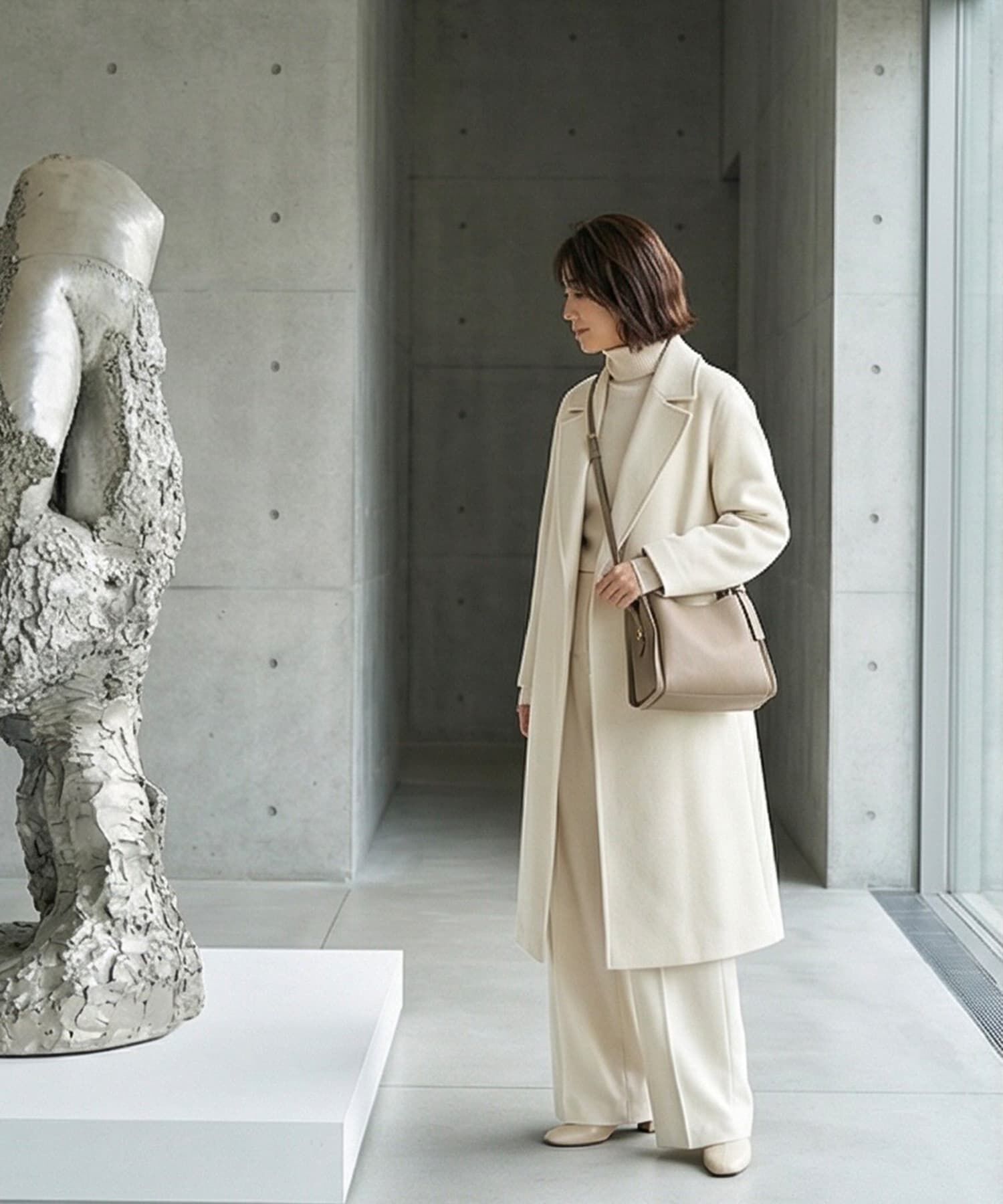 STYLE DELI「【DELI by】本革2WAYスリムハンドルショルダーバッグ」|ショルダー・メッセンジャー|