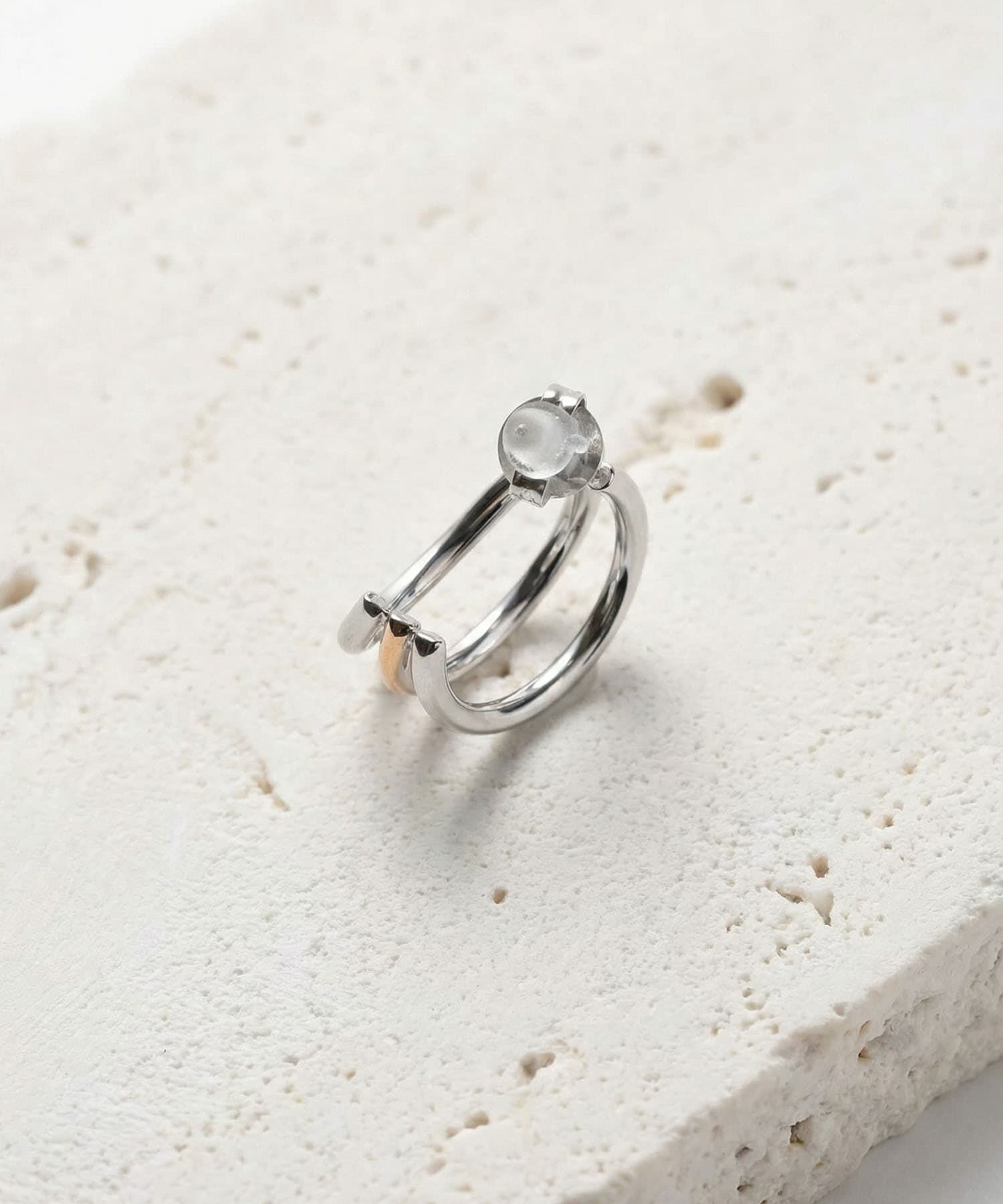 STYLE DELI「【DELI by】レイヤードカーブピアス」|ピアス|