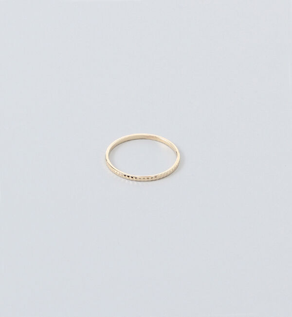 JUPITER「【K10】スリムリング/ゴールド」|リング|