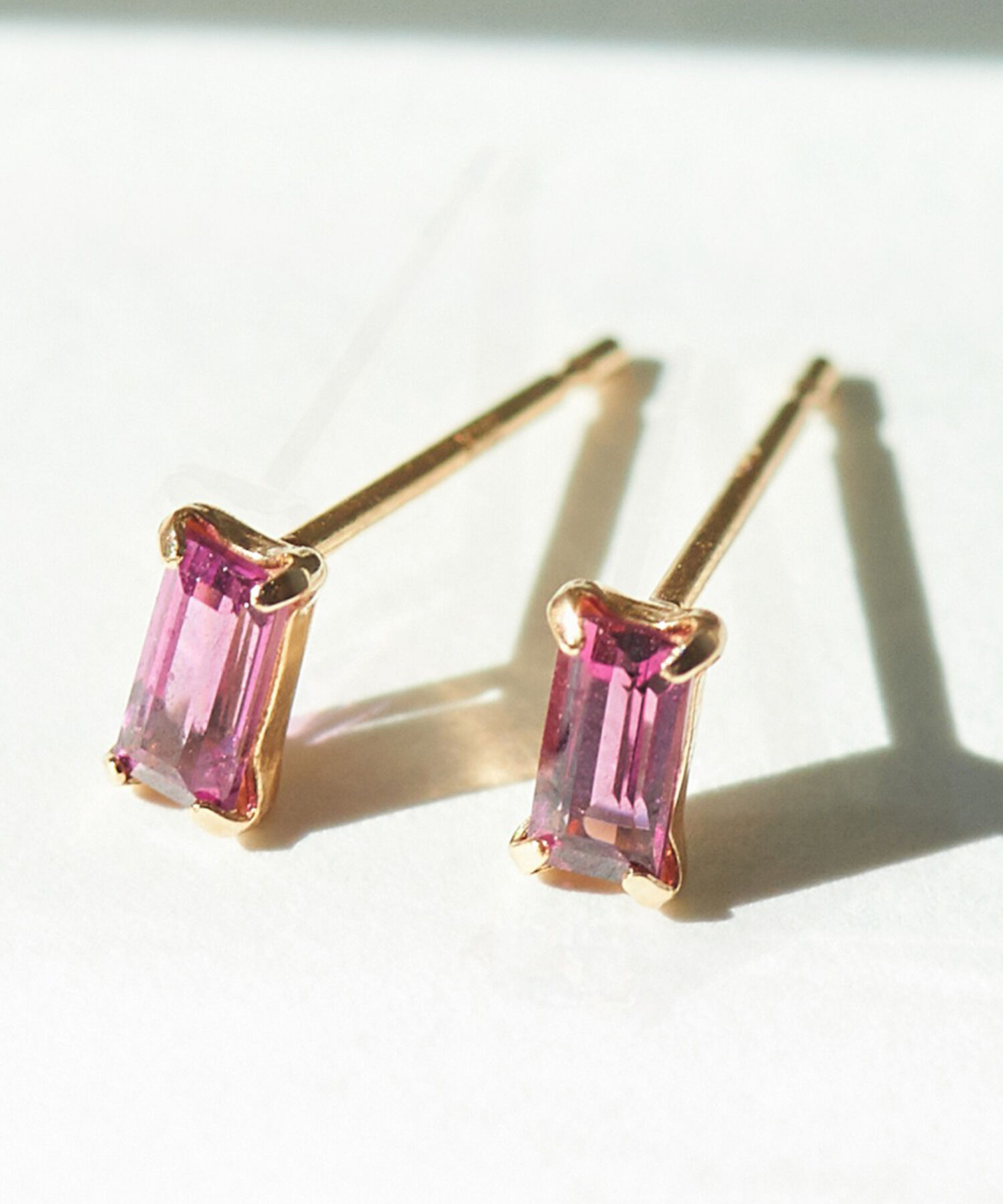 JUPITER「【K10】天然石カクテルプチピアス/ロードライトガーネット」|ピアス|