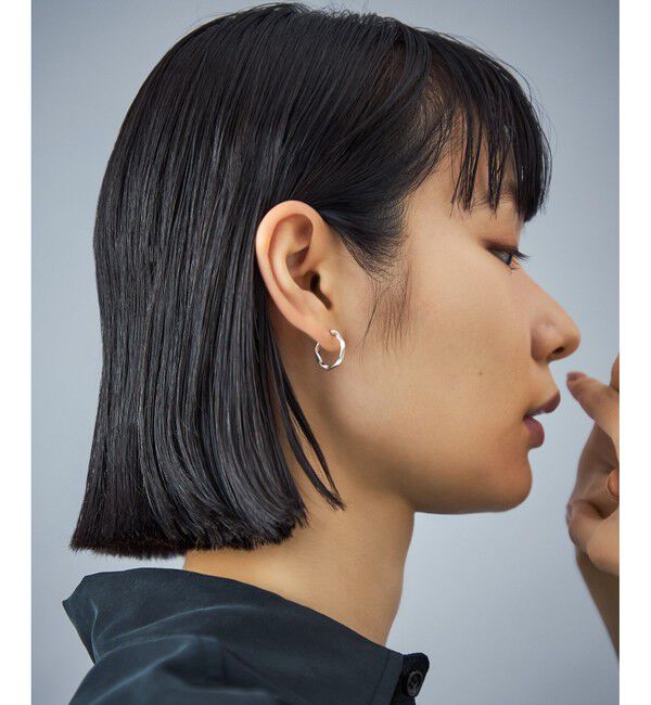 Jouete「フープイヤリング ウェービー」|イヤリング|