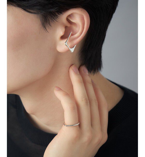 Jouete「[メニリング] スクエア&times;ドロップ」|リング|