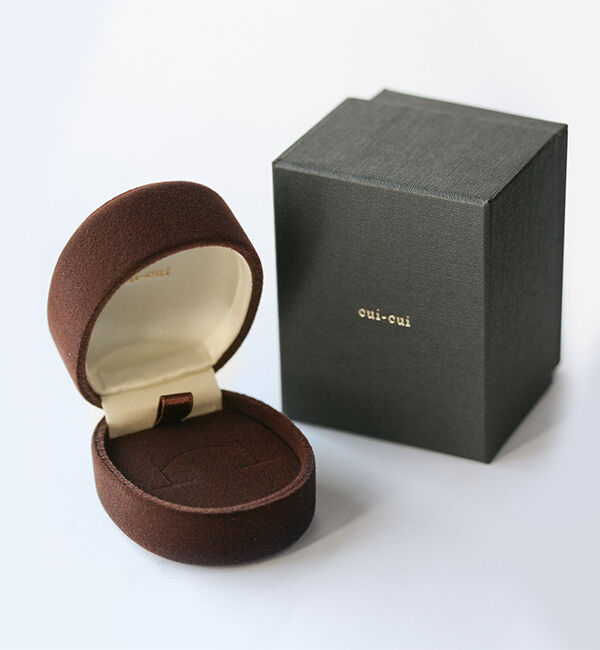  「ダイヤモンド ホースシュー パヴェ ピアス | K10YG」|ピアス|