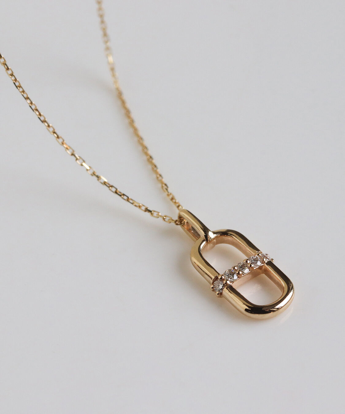  「ダイヤモンド ネックレス  | K10YG〈ミラ〉」|ネックレス|