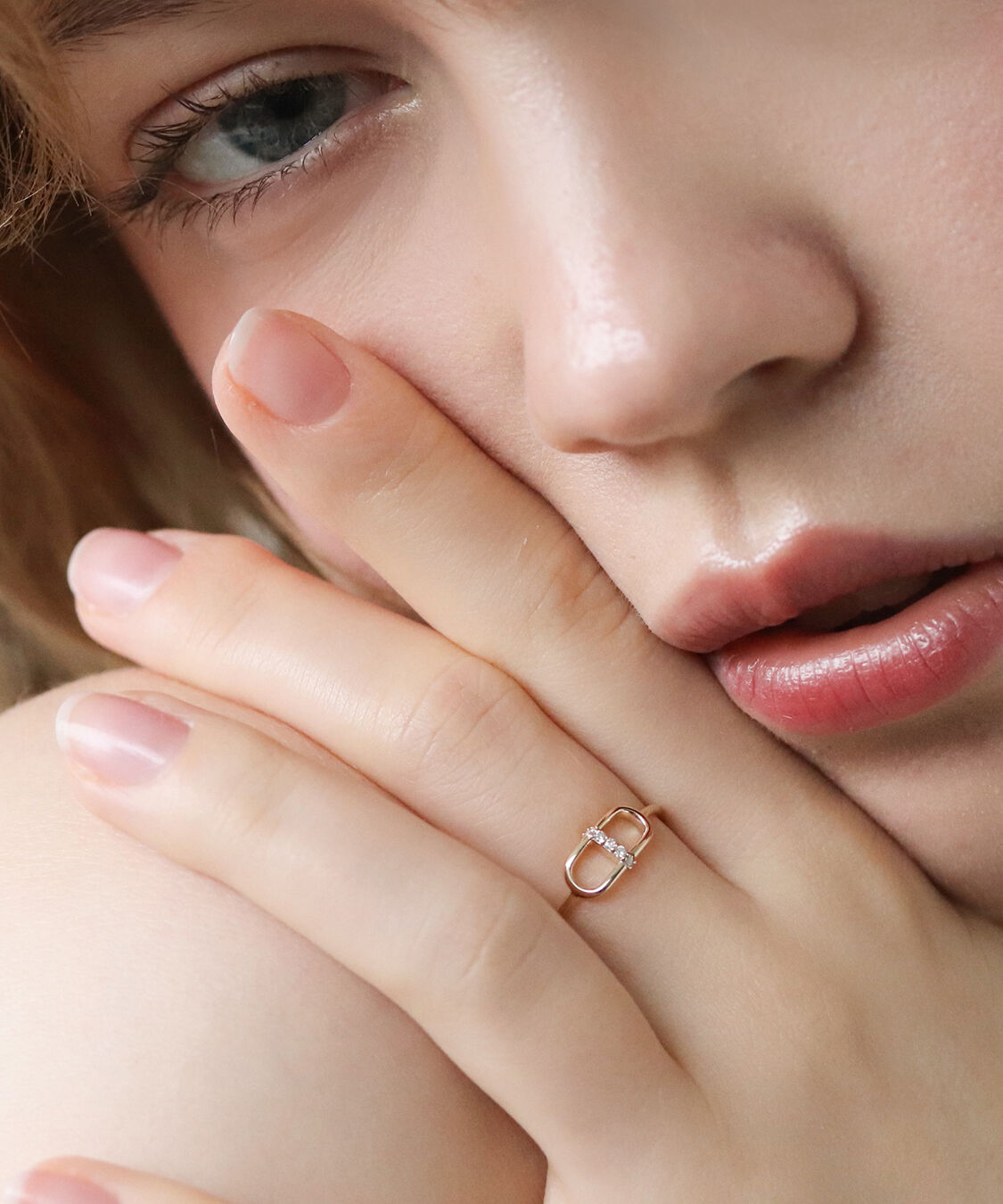  「ダイヤモンド リング  | K10YG〈ミラ〉」|リング|