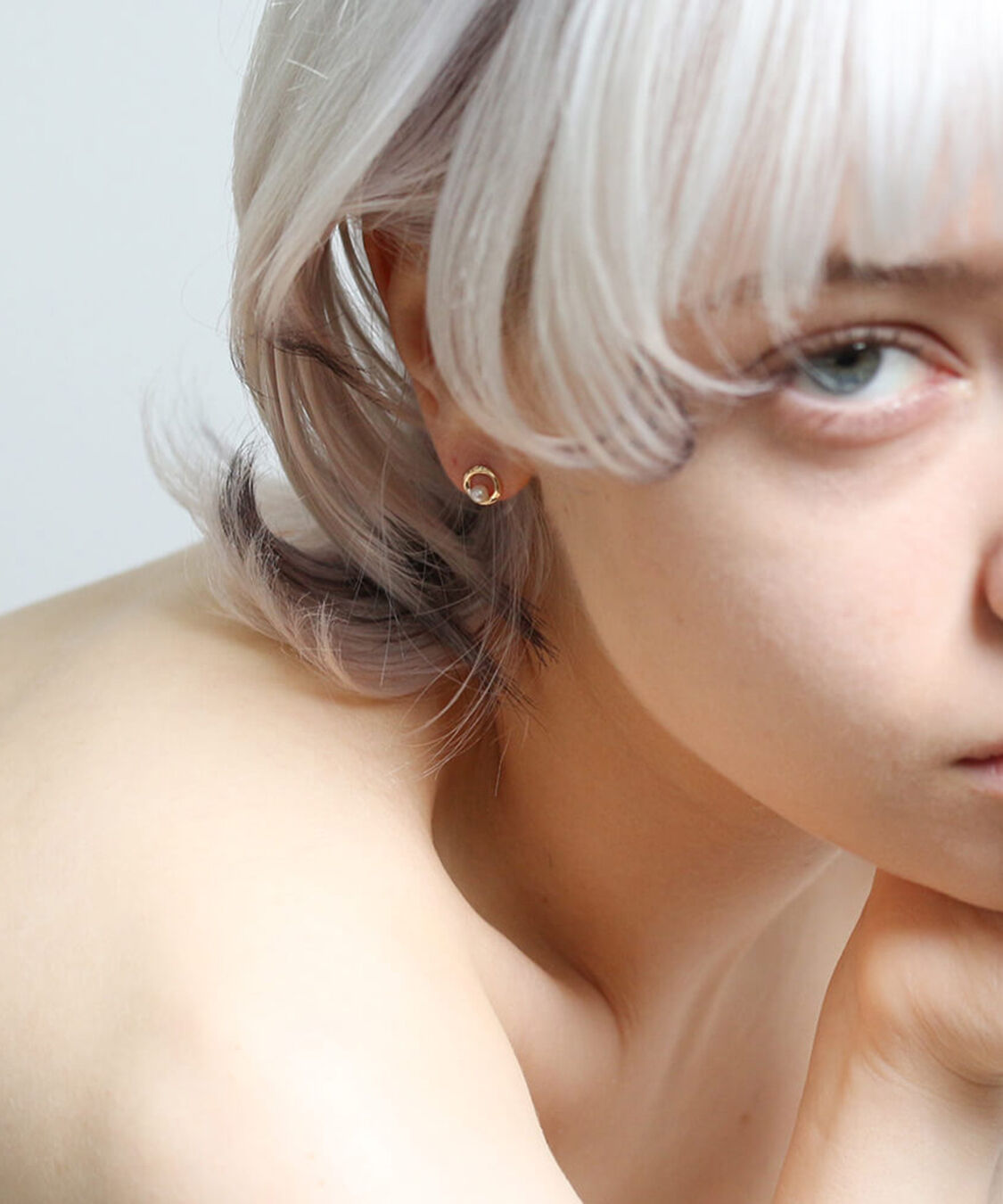  「パール ピアス | K10YG」|ピアス|