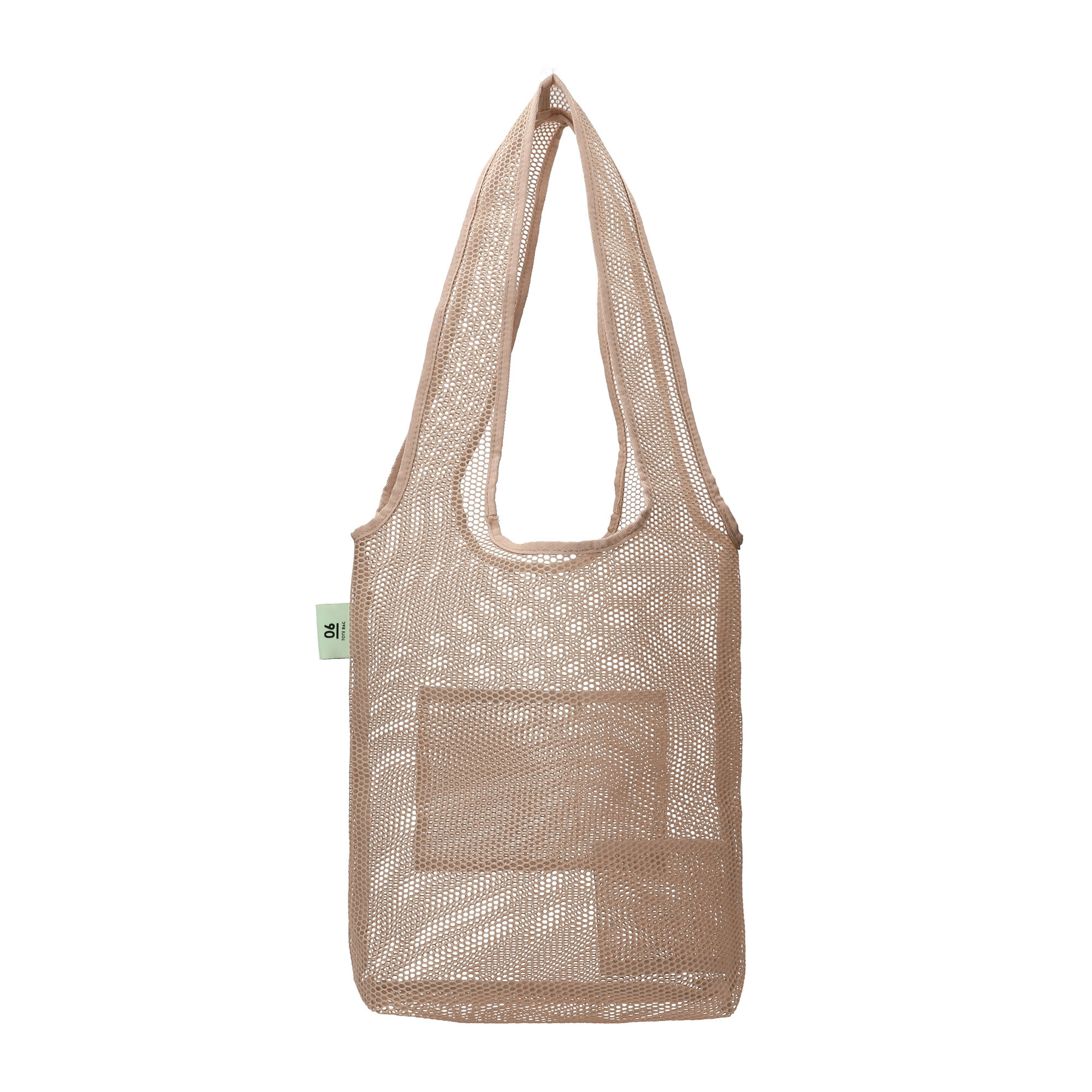  「トートバッグ／メッシュコレクション」|トートバッグ|ベージュ