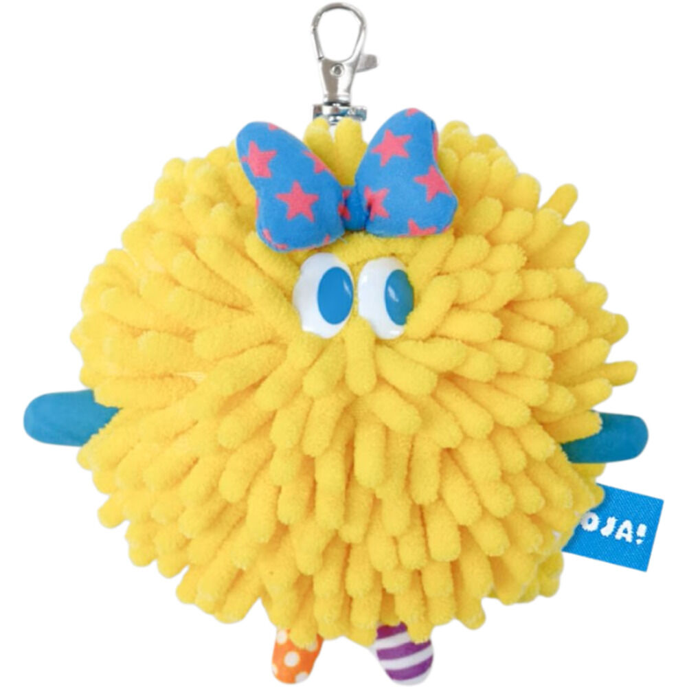 BACKYARD FAMILY「モジャ グッズ 通販 リールパスケース パスケース リール付き キャラクター モンスター」|定期入れ|イエロー1