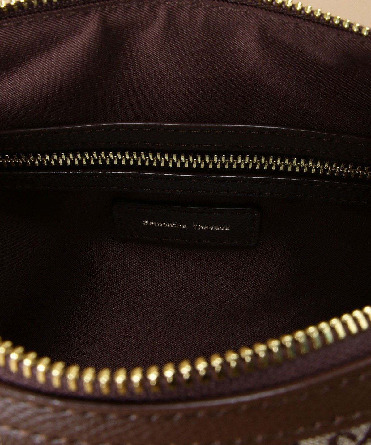 Samantha Thavasa「ST Jacquard ボストン オリゾンタール」|ボストンバッグ|