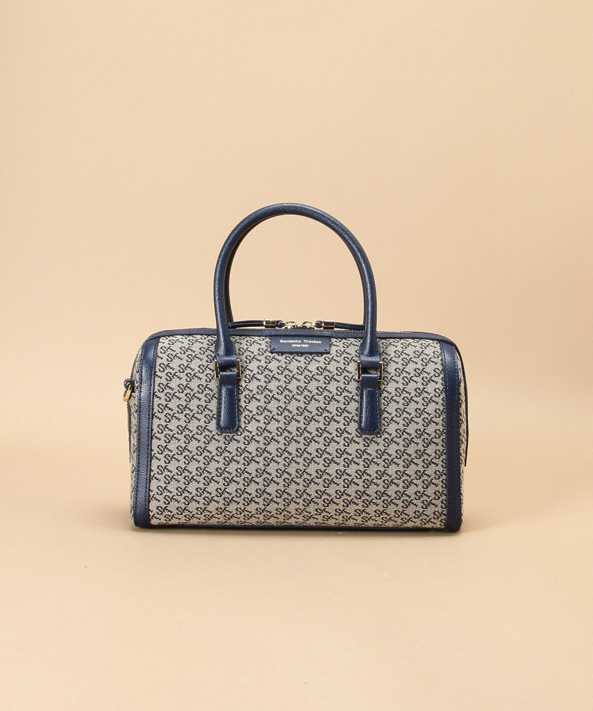 Samantha Thavasa「ST Jacquard ボストン オリゾンタール」|ボストンバッグ|