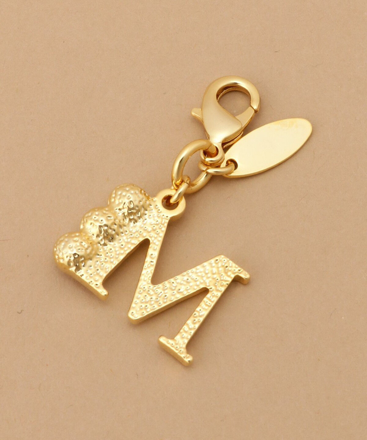 Samantha Thavasa「ビジューイニシャル ファスナーチャーム M」|チャーム・キーホルダー|