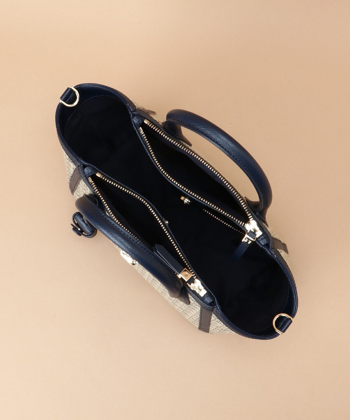 Samantha Thavasa「ST Jacquard サマンサアゼル」|ハンドバッグ|