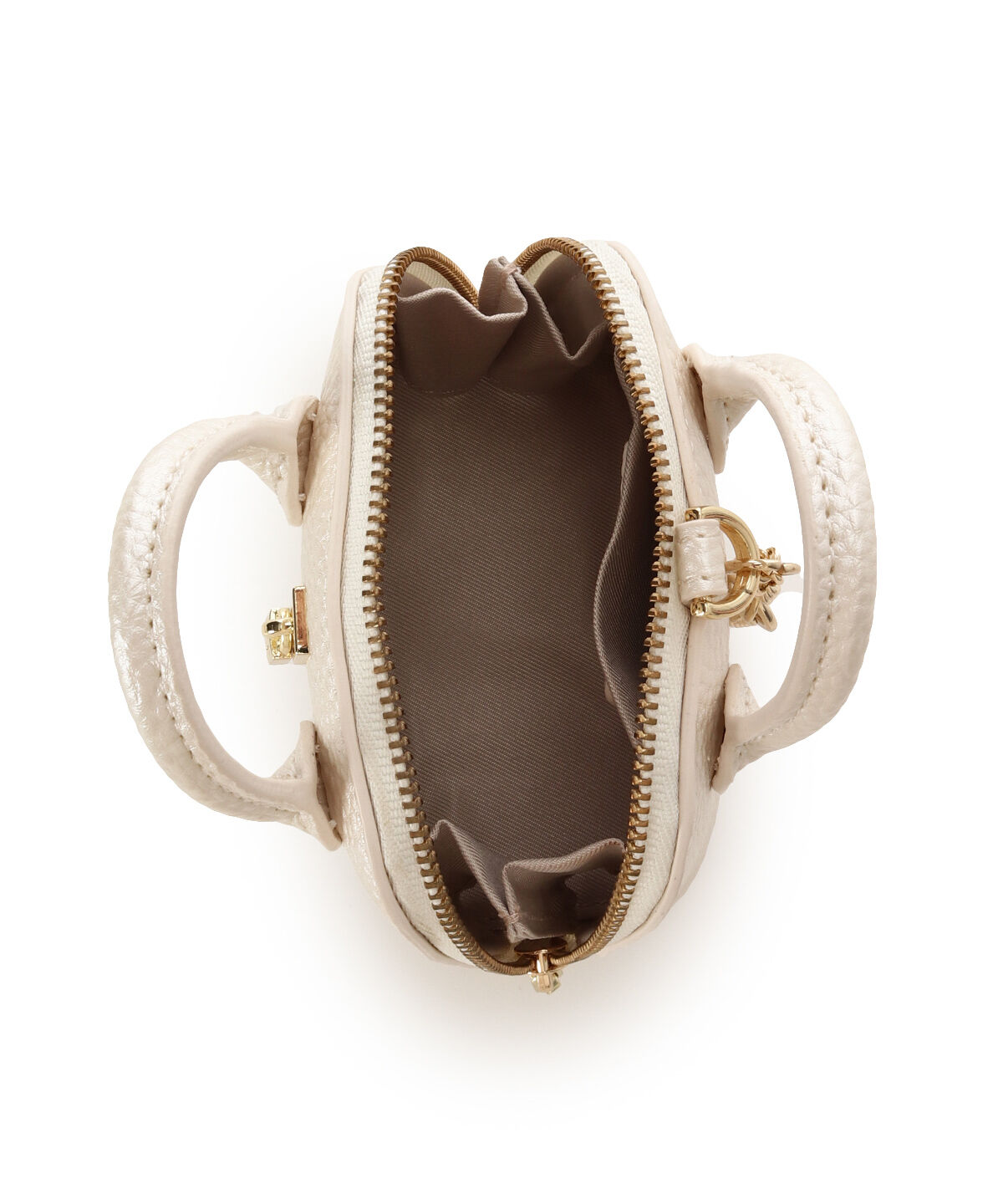 Samantha Thavasa「パール調 ミニミニ サマンサ レディ パドロックチャーム」|チャーム・キーホルダー|