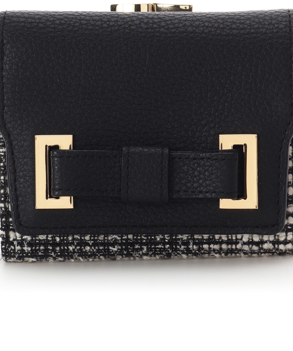 Samantha Thavasa「ループツイードデザイン エムシュシュⅢ 口金折財布」|財布|