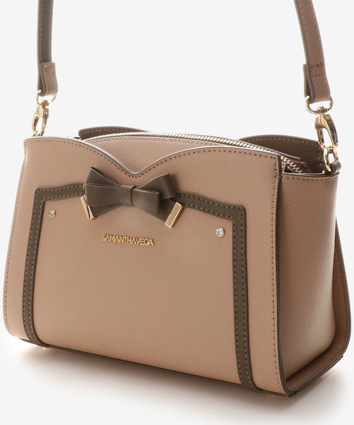 Samantha Vega「ソリッドリボンショルダーバッグ」|ショルダー・メッセンジャー|