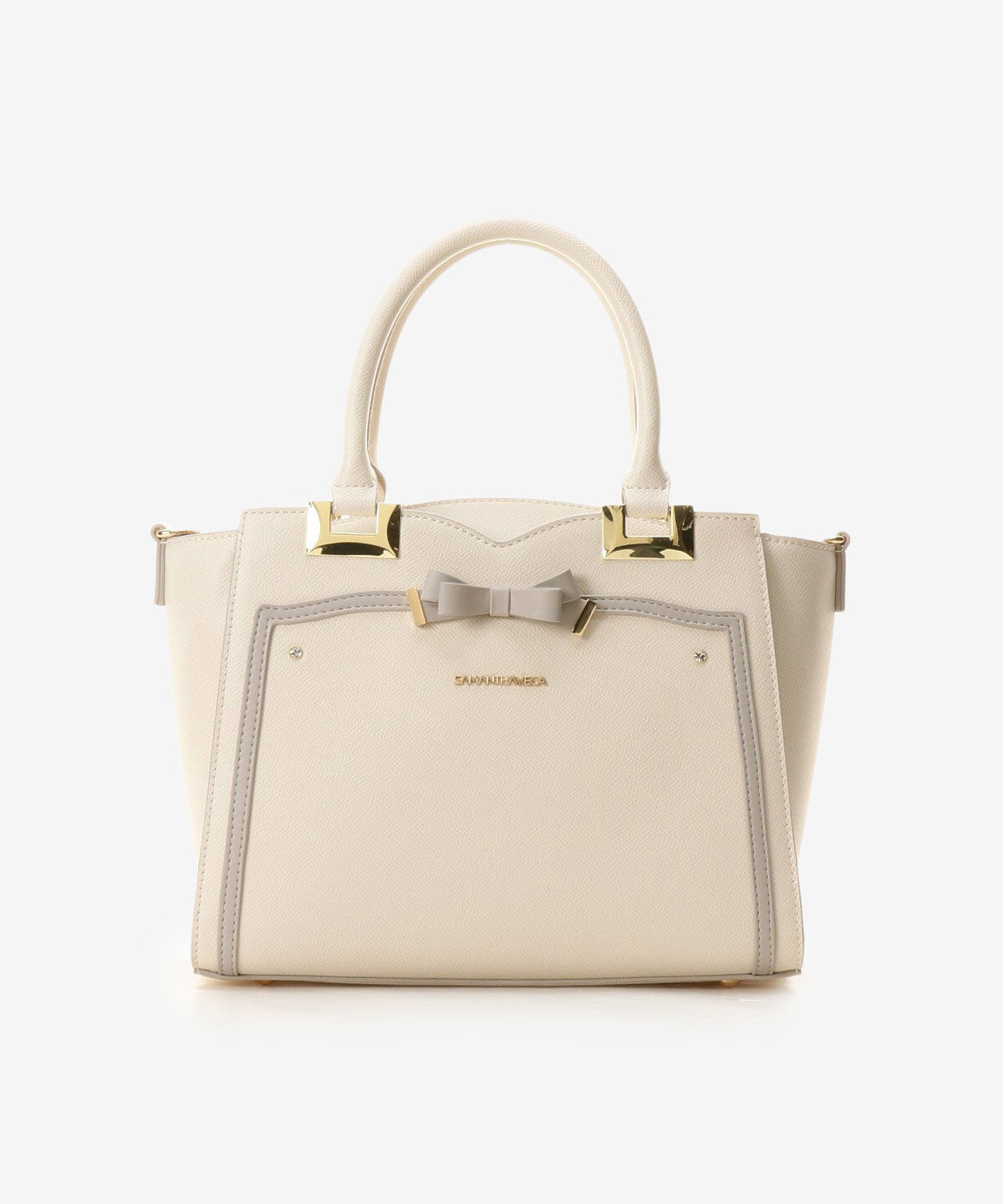 Samantha Vega「ソリッドリボントートバッグ」|ハンドバッグ|