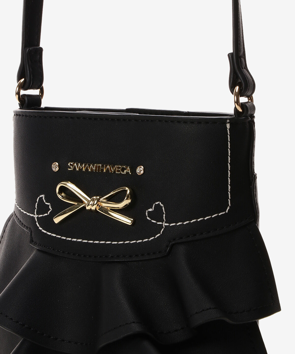 Samantha Vega「フリルリボンショルダーバッグ」|ショルダー・メッセンジャー|