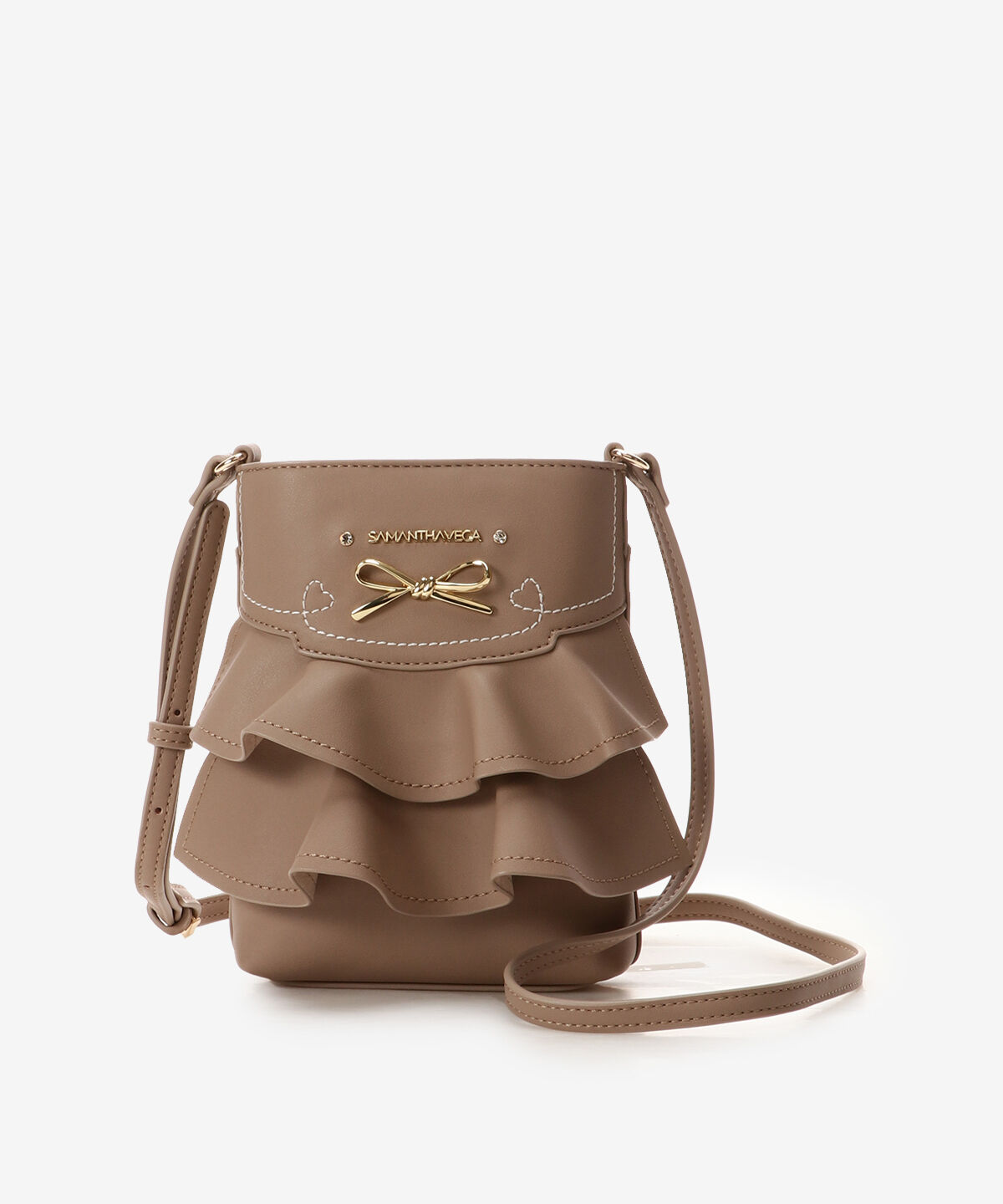 Samantha Vega「フリルリボンショルダーバッグ」|ショルダー・メッセンジャー|