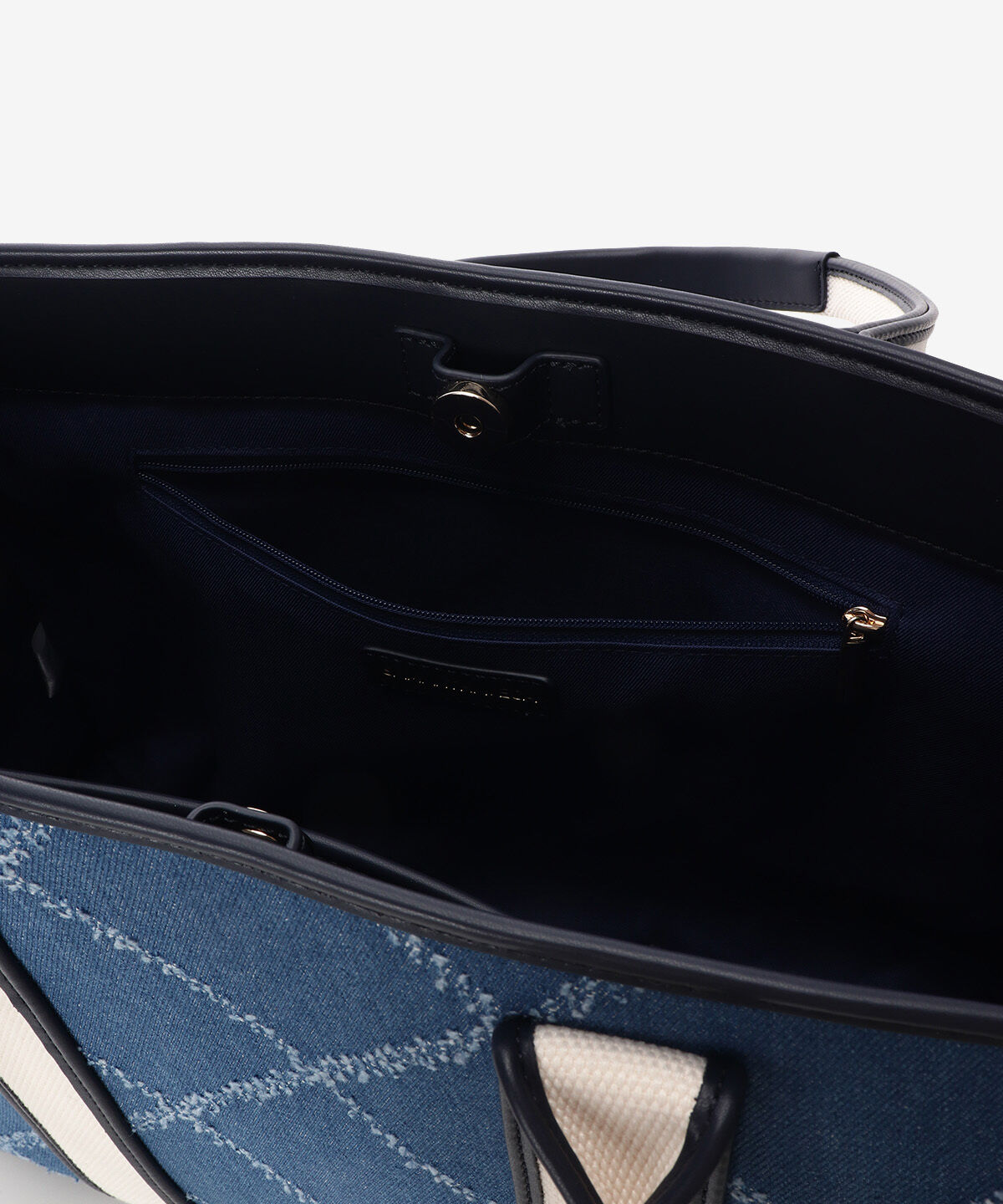 Samantha Vega「ロゴテープデニム風A4トート」|トートバッグ|