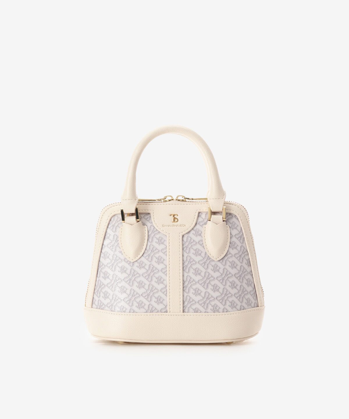 Samantha Vega「クロスプリントショルダーバッグ」|ショルダー・メッセンジャー|ホワイト