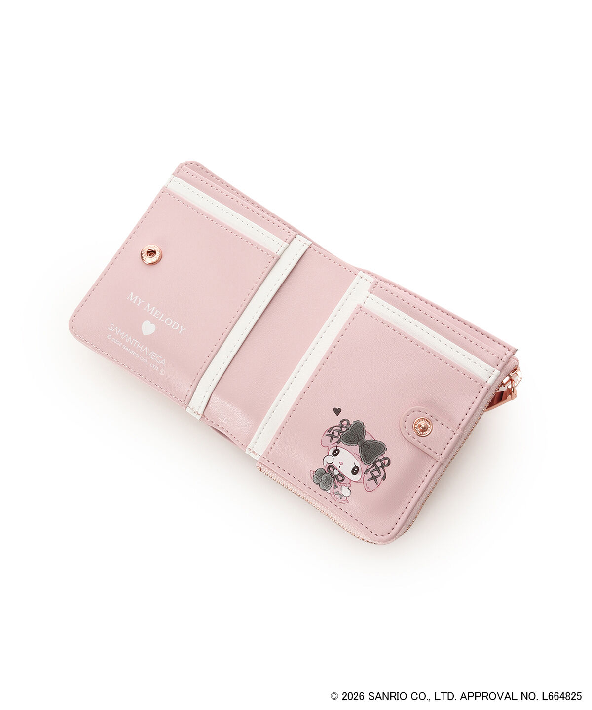 Samantha Vega「「マイメロディ＆クロミ」コレクション　「マイメロディ」折財布」|財布|