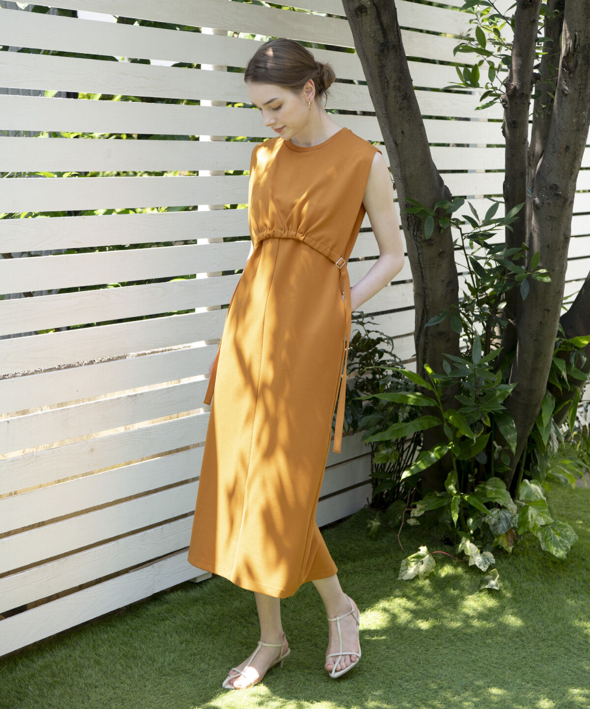 アンドクチュール「リラックスポンチワンピース」|ワンピース|