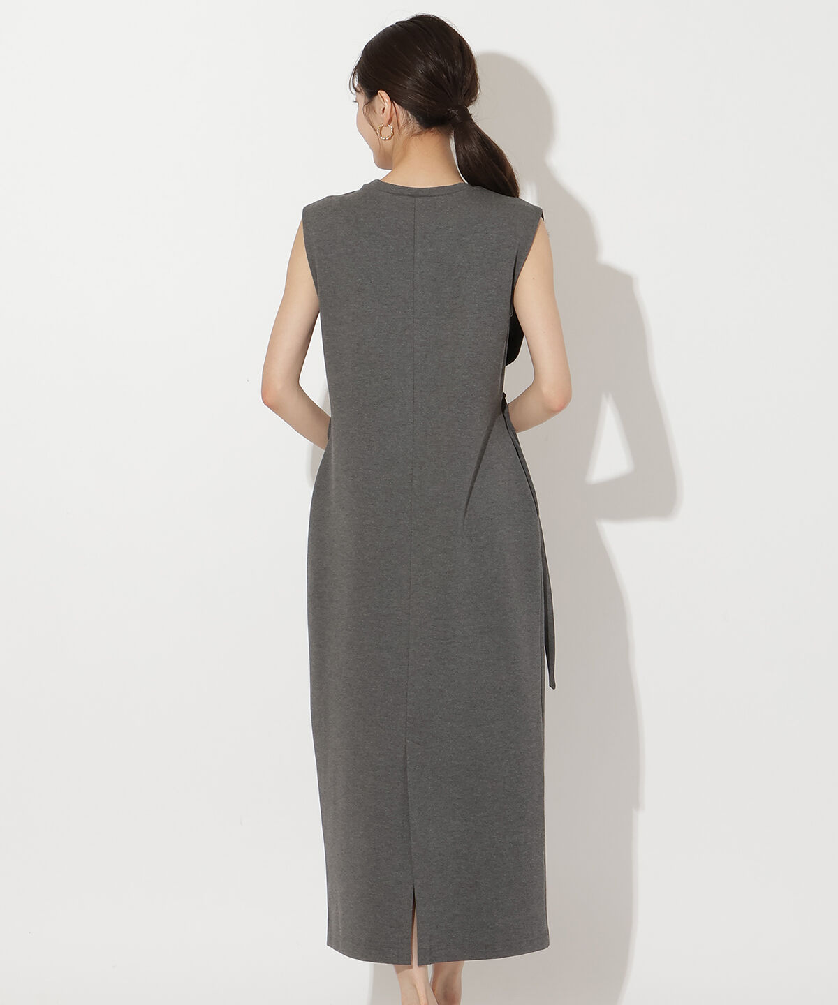 アンドクチュール「リラックスポンチワンピース」|ワンピース|