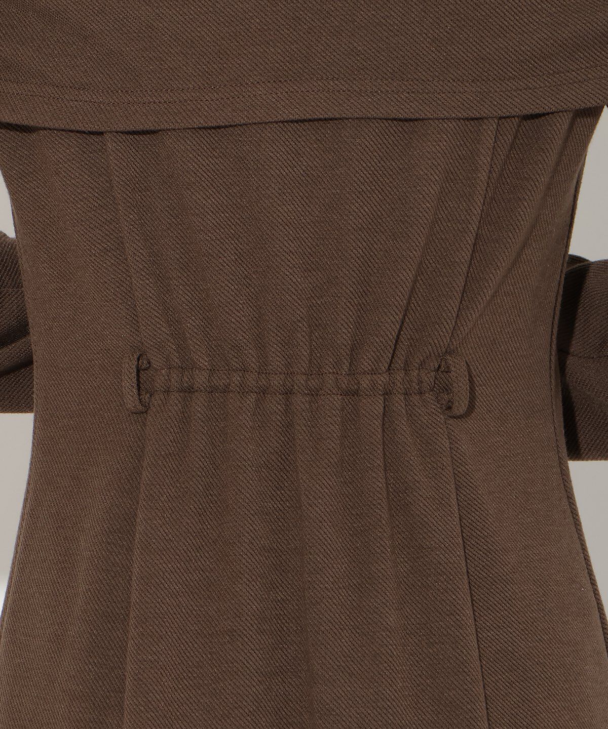 アンドクチュール「ベルト付きオフショルカットワンピース」|ワンピース|