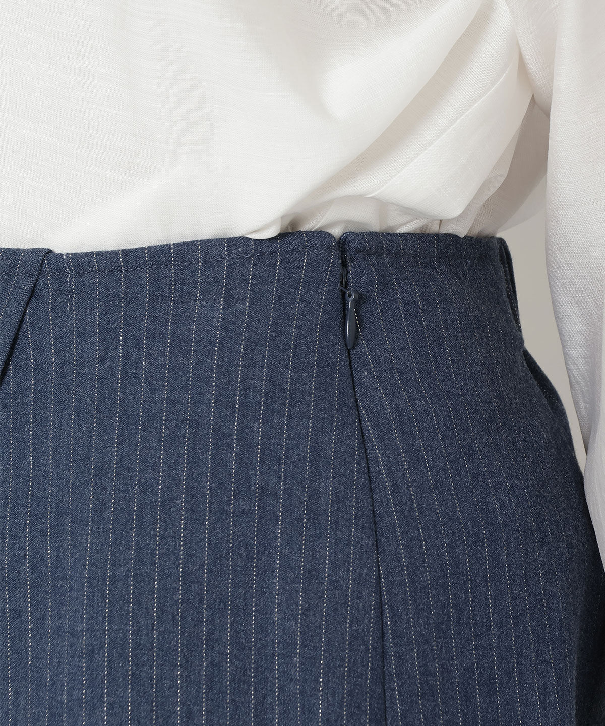 REDYAZEL「ラメストライプラップミニスカパン」|キュロット|