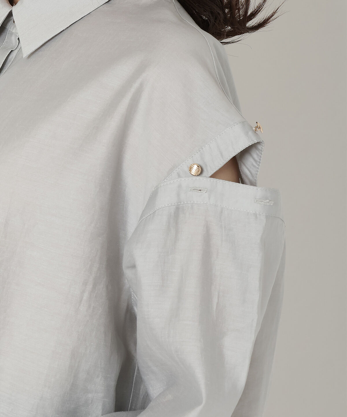 REDYAZEL「オープンショルダーシャツ」|シャツ・ブラウス|