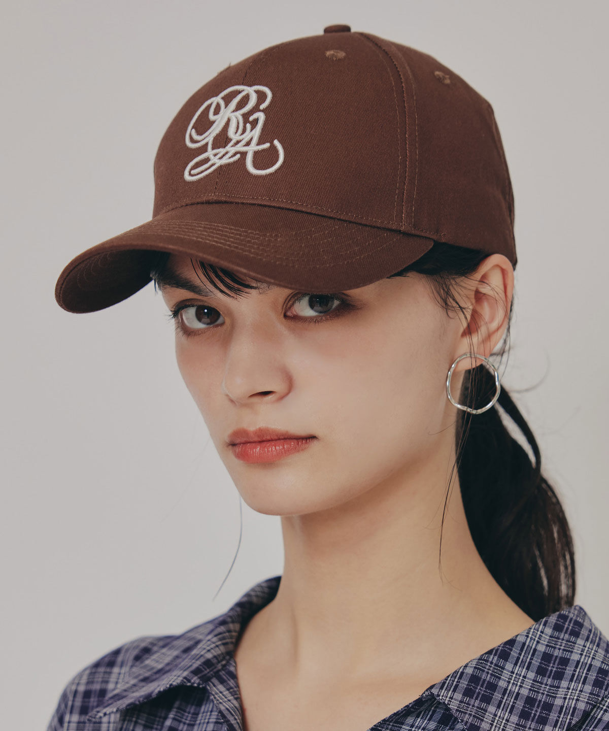 REDYAZEL「オリジナルロゴ刺繍キャップ」|その他|ブラウン